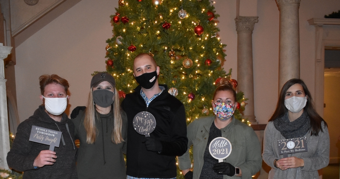 Group of Ambassadors wearing masks